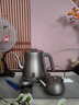 和順鈦和頁鈦純鈦電熱水壺?zé)畨?升小型燒水壺沖茶泡茶長嘴沖咖啡家用一體 純鈦壺 泡茶沖咖啡   1.0L 曬單實(shí)拍圖