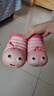 小鹿米利兒童洞洞鞋 夏季新款毛毛蟲(chóng)可愛(ài)卡通透氣軟底寶寶涼拖鞋 櫻桃粉 18 【180】鞋內長(cháng)17.5CM建議腳長(cháng)17C 曬單實(shí)拍圖