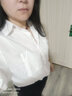 傳祺威登 大碼300斤POLO領(lǐng)夏季襯衫女2023新款寬松顯瘦媽媽裝時尚減齡上衣 白色 【專柜品質(zhì)】 2XL 【140-160斤】 曬單實拍圖