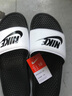 耐克（NIKE）男鞋運動(dòng)拖鞋 2025秋季新款休閑居家戶(hù)外輕便防滑涉水沙灘鞋涼鞋 CN9675-108/帆白/淺土褐 44 碼（內長(cháng)280mm） 曬單實(shí)拍圖
