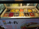 冰宴盒商用直角冰粥柜四果湯清補(bǔ)涼水果撈冰粉柜冷藏冷鍋串串柜冰粥機(jī)直冷冰粥展示柜冰粥柜 白色 弧形1.26米14盒 曬單實(shí)拍圖