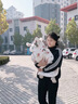 evebaby嬰兒披風(fēng)斗篷冬季保暖外出寶寶兒童秋冬加絨外套衣嬰幼兒防風(fēng)披肩 圣誕歡迎會 雙層厚款 曬單實(shí)拍圖