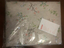 棉麻布料印花棉麻布料手工diy布頭桌布沙發(fā)窗簾布麻布花布背景布 梔子花開 曬單實拍圖