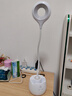 得力護(hù)眼臺燈LED臺燈筆筒臺燈學(xué)生USB大容量可充電插電宿舍臥室寢室書桌閱讀燈床頭燈夜燈多功能臺燈 【筆筒款】5W 三檔環(huán)形柔光 曬單實(shí)拍圖