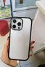 CASETIFY 基礎款透明防摔手機殼 適用iPhone17/16/15 Air/Pro/Max 蘋(píng)果手機殼 透明黑框 iPhone 15 Pro Max 曬單實(shí)拍圖
