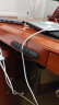 绿联（UGREEN）桌面理线器 固定电源数据线线卡夹绕线器 线缆收纳整理收线夹绑线扎线带缠线器 两个装 50259 实拍图