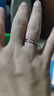 維勒法莎情侶戒指一對S999銀對戒閉口定制刻字求婚七夕情人節(jié)禮物送男女友 情侶戒指鉆版閉口定制S925銀 曬單實拍圖