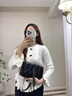 Check Keping包包女包新款菱格包女士鏈條包輕奢時(shí)尚單肩斜挎小方包女生日禮物 黑色鎢鋼  送老婆女友情人節禮物 曬單實(shí)拍圖