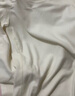蕉內(nèi)輕熱皮501+男女士保暖內(nèi)衣套裝秋衣秋褲秋冬多領(lǐng)型 【芭蕾領(lǐng)】米灰-女士 L 曬單實(shí)拍圖