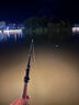 北禾電子夜光七星漂豆夜釣溪流高靈敏加粗醒目防水LED燈超亮魚漂浮漂 1支紅色夜光七星漂豆+2粒311電池 曬單實拍圖