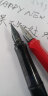 凌美（LAMY）钢笔签字笔 生日节日礼物学生成人练字文具 德国进口 狩猎系列墨水笔 红色 F0.7mm 实拍图