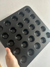 十色生活48連迷你小蛋糕模具25小紙杯馬芬蛋糕烤盤35連戚風模具烤箱用烘焙 25連迷你蛋糕模具【不含紙托】 曬單實拍圖