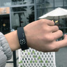 云舵學生手環(huán)宿舍無聲震動振動式起床叫醒鬧鐘鬧鈴手環(huán)ll 黑色 【震動鬧鐘】 曬單實拍圖