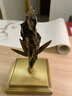 善璉湖筆 竹山石筆架 毛筆銅筆架文房四寶展示書(shū)法多功能用具純銅創(chuàng  )意造型多功能筆掛送禮收藏佳品 曬單實(shí)拍圖