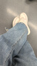 安踏（ANTA）男鞋跑步鞋秋冬季皮面保暖舒適百搭潮流耐磨旅游休閑運動(dòng)鞋子男鞋 黑色-防潑水皮面 【店長(cháng)推薦】 44 /44.5 曬單實(shí)拍圖