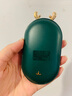加仕高暖手寶充電暖寶寶迷你熱水袋暖手蛋可愛(ài)暖手器充電寶二合一便攜 暖手 充電二合一【綠色小鹿】 曬單實(shí)拍圖