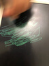 貝恩施兒童液晶手寫板電子畫板家用彩色繪畫工具寶寶寫字畫畫可擦寫黑板 8.5英寸單色液晶畫板（月影藍(lán)） 曬單實(shí)拍圖