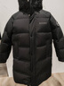 鴨鴨【零下40】特厚羽絨服男女士裝長款過膝冬季加厚情侶極寒外套衣服 黑色 180/XL 145-165斤 曬單實拍圖