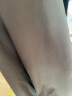 杉努裤子男士夏款春秋季潮流冰丝直筒宽松阔腿休闲裤港风九分小西男裤 K21-黑色（冰丝款） 3XL（建议155-170斤） 实拍图
