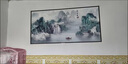 山水畫(huà)客廳掛畫(huà)辦公室 自粘墻貼畫(huà)客廳書(shū)房山水畫(huà)自貼裝飾畫(huà)中國風(fēng)辦公自貼畫(huà)背景墻壁畫(huà) 流水生財 長(cháng)200+高100厘米 曬單實(shí)拍圖