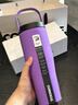 CORKCICLE.保溫杯折疊吸管杯不銹鋼車載大容量高顏值拎拎水杯 羅蘭紫890ml 曬單實拍圖