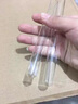 玻璃試管玻璃管實(shí)驗器材耐高溫平口平底圓底12/15*100/18*180/20*200/30/40m 15*100mm:10個(gè)(塑料款試管) 曬單實(shí)拍圖