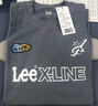 Lee舒適版拼接插肩袖灰色賽車(chē)風(fēng)設(shè)計(jì)男女同款短袖T恤潮 曬單實(shí)拍圖