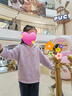 英氏（YEEHOO）男童衛(wèi)衣女童連帽上衣中大童裝長(zhǎng)袖春裝吸汗透氣休閑裝 紫色 130  曬單實(shí)拍圖