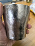 希諾（HEENOOR）純鈦男女士水杯高檔雙層隔熱咖啡杯茶杯啤酒果汁保鮮杯子新款 云海霧凇235ml 曬單實(shí)拍圖