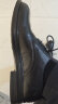 意尔康男鞋系带软底圆头皮鞋男时尚百搭气质商务正装鞋 97408W 黑色  41 实拍图