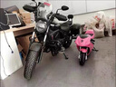 AWZ小摩托車(chē)兒童燃油機車(chē)7到16歲可坐燒油小型摩托49CC二沖汽油迷你 新款熒光粉色二沖帶燈款雙排氣（混合油） 曬單實(shí)拍圖