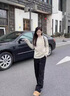 柏銘臣直筒休閑褲男春秋季新款潮牌美式高街寬松運(yùn)動(dòng)闊腿百搭簡(jiǎn)約褲子男 黑色 XL【建議120-135斤】 曬單實(shí)拍圖