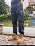 金盾男士長袖襯衫2024春秋新款莫代爾襯衣裝 灰色 4XL 曬單實拍圖