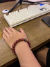 蒂海玉珠保真晶體朱砂手串情侶款龍年本命年手鏈禮物六字真言湘西特級辰砂 A千手觀音【鼠】高端晶體朱砂珠 曬單實拍圖