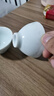 飲致景德鎮陶瓷小茶杯陶瓷薄胎品茗杯斗笠杯影青功夫茶道杯主人杯茶具 【6個(gè)裝】青瓷-斗笠杯 曬單實(shí)拍圖
