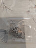 項鏈女士無吊墜鎖骨鏈替換鏈素鏈鏈子鏈條配飾品 萬能項鏈銀色（針式可調(diào)節(jié)） 曬單實拍圖