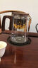 塔馳密司（TOUCH MISS）大容量泡茶壺磁吸飄逸杯無(wú)桿一鍵出水泡茶器胡桃木茶水分離茶壺圓透明-無(wú)桿磁吸飄逸壺【750ml】 曬單實(shí)拍圖
