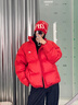 耐克（NIKE）羽絨服男女裝 25冬季新年紅色本命年保暖立領(lǐng)運動(dòng)服防風(fēng)羽絨外套 熱售/本命新年紅/曬圖退10  2XL (185/100A) 曬單實(shí)拍圖
