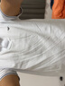 阿瑪尼EMPORIO ARMANI 阿瑪尼 男士修身小鷹標(biāo)短袖POLO衫T恤 白色 8N1FB4 1JPTZ 00100 L 曬單實(shí)拍圖