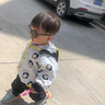 G.DUCKKIDS小黃鴨男童外套2023春秋款兒童連帽拉鏈衫中小童卡通夾克男寶寶上 白色:春秋款 80:尺碼建議身高75cm左右 曬單實拍圖