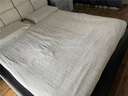 卡絲迪爾磨毛床上四件套純棉100%被套罩床笠款三件套用品床品被單江蘇南通 MM云水間【100%全棉面料】 1.5/1.8m床單四件套-被套200*230 曬單實(shí)拍圖