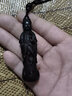 沉香木手把件雕刻南海觀(guān)音男女士情侶沉 沉香木南海觀(guān)音8cm吊墜配脖掛繩 曬單實(shí)拍圖