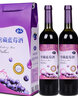 萬(wàn)通天露霜紅窖藏藍莓果酒野生藍莓紅酒甜型酒藍梅酒 B款 730mL 2瓶 【禮盒】 曬單實(shí)拍圖