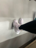 361° 跑鞋运动鞋秋冬男女童(3-12岁)革面防风跑鞋 淡粉紫 32  实拍图