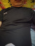 361° t恤男士短袖衣服運動(dòng)服飾春夏季籃球服體恤男裝冰絲速干投籃服 新基礎黑 M (170) 曬單實(shí)拍圖