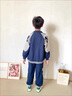 G.DUCKKIDS兒童裝男童春秋裝套裝2025新款中大童秋季休閑外套運(yùn)動(dòng)褲兩件套 藏青色【MADE】?jī)杉?160 【適合身高145-155厘米 曬單實(shí)拍圖