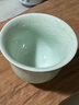 廷懷窯 汝窯套組 功夫茶具套裝汝瓷開片汝窯茶具套裝陶瓷玻璃公道 容天壺玉青小套組 曬單實拍圖
