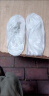 回力雨鞋套硅胶不易滑男女儿童下雨天防水雨靴水鞋HL100白色M码 实拍图