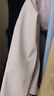 蕉內(nèi)（Bananain）熱皮501++女士加絨短外套保暖防風(fēng)防水秋冬款收腰顯瘦休閑女裝 星輝粉 M 曬單實拍圖