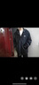 gxmy美式工裝夾克外套男士休閑套裝春秋季連帽衣服男裝寬松潮流穿搭配 【套裝】黑色外套+直筒黑色牛仔 XL 曬單實(shí)拍圖